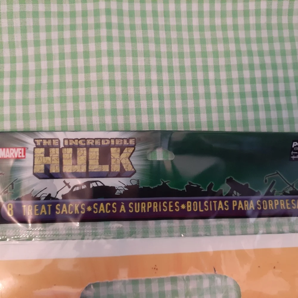 24 Incredible Hulk Party Treat Sacks by Hallmark